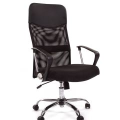Кресло для руководителя CHAIRMAN 610 N (15-21 черный/сетка черный) в Нижнем Тагиле - nizhniy-tagil.mebel24.online | фото
