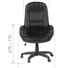 Кресло для руководителя  CHAIRMAN 685 (экокожа черный) в Нижнем Тагиле - nizhniy-tagil.mebel24.online | фото 5