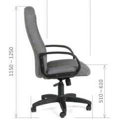 Кресло для руководителя  CHAIRMAN 685 СТ (ткань стандарт 10-356 черная) в Нижнем Тагиле - nizhniy-tagil.mebel24.online | фото 6