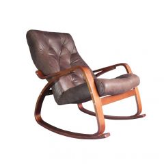 Кресло качалка Гранд 103-З-Ш Шоколад в Нижнем Тагиле - nizhniy-tagil.mebel24.online | фото 1