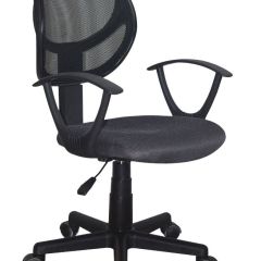 Кресло компактное BRABIX "Flip MG-305", ткань TW, серое/черное, 531951 в Нижнем Тагиле - nizhniy-tagil.mebel24.online | фото
