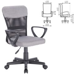 Кресло КОМПАКТНОЕ BRABIX "Jet MG-315" (серое) 531840 в Нижнем Тагиле - nizhniy-tagil.mebel24.online | фото 2