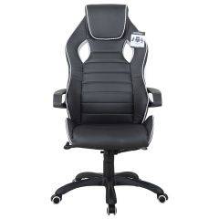 Кресло компьютерное BRABIX Techno Pro GM-003 (экокожа черное/серое, вставки серые) 531814 в Нижнем Тагиле - nizhniy-tagil.mebel24.online | фото 5