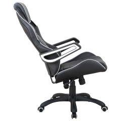 Кресло компьютерное BRABIX Techno Pro GM-003 (экокожа черное/серое, вставки серые) 531814 в Нижнем Тагиле - nizhniy-tagil.mebel24.online | фото 6