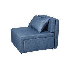 Кресло-кровать Милена (синий) Велюр в Нижнем Тагиле - nizhniy-tagil.mebel24.online | фото