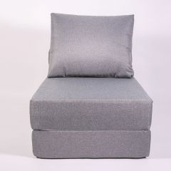 Кресло-кровать-пуф бескаркасное Прайм (Серый) в Нижнем Тагиле - nizhniy-tagil.mebel24.online | фото 2