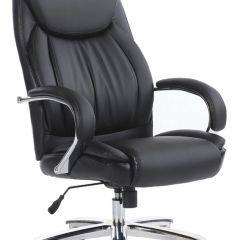Кресло офисное BRABIX "Advance EX-575" (хром/экокожа/черное) 531825 в Нижнем Тагиле - nizhniy-tagil.mebel24.online | фото 2