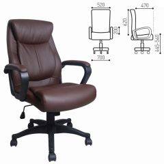 Кресло офисное BRABIX "Enter EX-511" (экокожа/коричневая) 531163 в Нижнем Тагиле - nizhniy-tagil.mebel24.online | фото 2