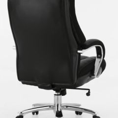 Кресло офисное BRABIX PREMIUM "Bomer HD-007" (рециклированная кожа, хром, черное) 531939 в Нижнем Тагиле - nizhniy-tagil.mebel24.online | фото 4