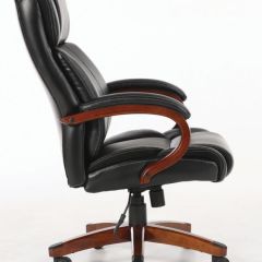 Кресло офисное BRABIX PREMIUM "Magnum EX-701" (дерево, рециклированная кожа, черное) 531827 в Нижнем Тагиле - nizhniy-tagil.mebel24.online | фото 3