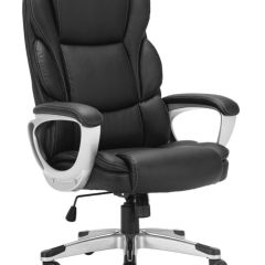 Кресло офисное BRABIX PREMIUM "Rest EX-555" (пружинный блок, экокожа, черное) 531938 в Нижнем Тагиле - nizhniy-tagil.mebel24.online | фото 1