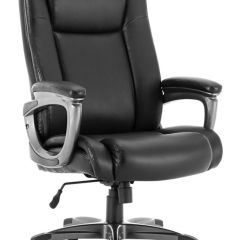 Кресло офисное BRABIX PREMIUM "Solid HD-005" (рециклированная кожа, черное) 531941 в Нижнем Тагиле - nizhniy-tagil.mebel24.online | фото