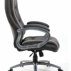 Кресло офисное BRABIX PREMIUM "Strong HD-009" (экокожа черная, ткань серая) 531945 в Нижнем Тагиле - nizhniy-tagil.mebel24.online | фото 3