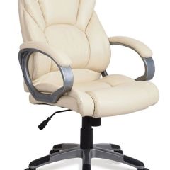 Кресло офисное BRABIX "Eldorado EX-504", экокожа, бежевое, 531167 в Нижнем Тагиле - nizhniy-tagil.mebel24.online | фото