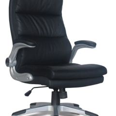 Кресло офисное BRABIX "Fregat EX-510" (рециклированная кожа, черное) 530863 в Нижнем Тагиле - nizhniy-tagil.mebel24.online | фото