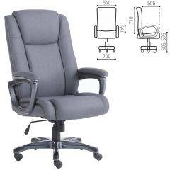 Кресло офисное BRABIX "Solid HD-005" (ткань/серое) 531823 в Нижнем Тагиле - nizhniy-tagil.mebel24.online | фото