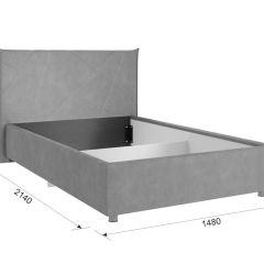 КВЕСТ Каркас кровати 1200 в Нижнем Тагиле - nizhniy-tagil.mebel24.online | фото 3