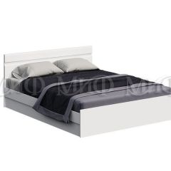 НЭНСИ NEW Кровать 1,4 м (Белый глянец холодный/Белый) в Нижнем Тагиле - nizhniy-tagil.mebel24.online | фото