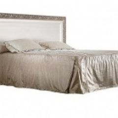 Кровать 2-х спальная (1,8 м) Тиффани штрих-лак/серебро с подъемным механизмом (ТФКР180-1[3]) в Нижнем Тагиле - nizhniy-tagil.mebel24.online | фото