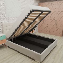 Кровать Брауни интерьерная +основание/ПМ/бельевое дно (120х200) в Нижнем Тагиле - nizhniy-tagil.mebel24.online | фото 3