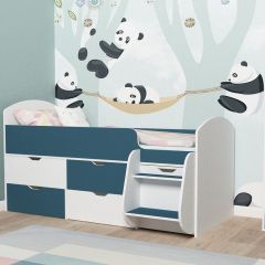 Кровать-чердак Малыш 7 в Нижнем Тагиле - nizhniy-tagil.mebel24.online | фото 9