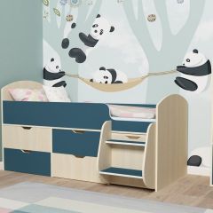 Кровать-чердак Малыш 7 в Нижнем Тагиле - nizhniy-tagil.mebel24.online | фото 16