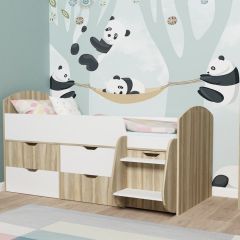 Кровать-чердак Малыш 7 в Нижнем Тагиле - nizhniy-tagil.mebel24.online | фото 17