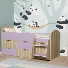 Кровать-чердак Малыш 7 в Нижнем Тагиле - nizhniy-tagil.mebel24.online | фото 18