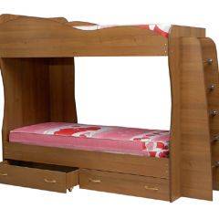 Кровать детская 2-х ярусная Юниор-1 (800*2000) ЛДСП в Нижнем Тагиле - nizhniy-tagil.mebel24.online | фото 1