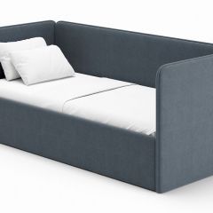 Кровать-диван Leonardo 160*70 (Серый) + боковина в Нижнем Тагиле - nizhniy-tagil.mebel24.online | фото