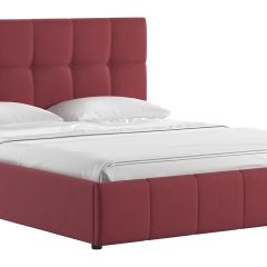 Кровать двойная Хлоя 160 + ортопед + ПМ + дно (арт. Макс 325 (ягодный)) в Нижнем Тагиле - nizhniy-tagil.mebel24.online | фото
