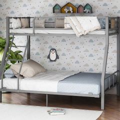 Кровать двухъярусная "Гранада-1 140" Серый в Нижнем Тагиле - nizhniy-tagil.mebel24.online | фото