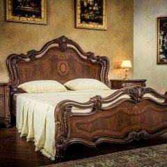 Кровать двуспальная Илона (1600) караваджо в Нижнем Тагиле - nizhniy-tagil.mebel24.online | фото