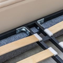 Кровать двойная Оливия 160 + ортопед. основание в Нижнем Тагиле - nizhniy-tagil.mebel24.online | фото 15