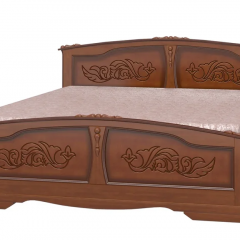 ЕЛЕНА Кровать из массива 1200 (Орех) в Нижнем Тагиле - nizhniy-tagil.mebel24.online | фото