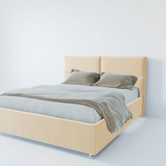 Кровать Корсика с ПМ 800 (экокожа бежевая) в Нижнем Тагиле - nizhniy-tagil.mebel24.online | фото 2