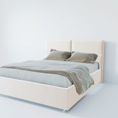 Кровать Корсика с ПМ 800 (экокожа белая) в Нижнем Тагиле - nizhniy-tagil.mebel24.online | фото 2