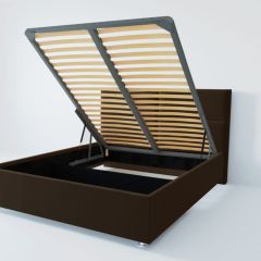 Кровать Корсика с ПМ 800 (экокожа коричневая) в Нижнем Тагиле - nizhniy-tagil.mebel24.online | фото