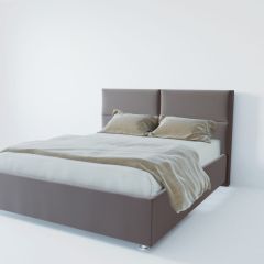 Кровать Корсика с ПМ 800 (велюр темно-серый) в Нижнем Тагиле - nizhniy-tagil.mebel24.online | фото 2