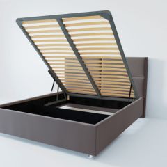 Кровать Корсика с ПМ 800 (велюр темно-серый) в Нижнем Тагиле - nizhniy-tagil.mebel24.online | фото