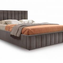 Кровать "Вена" 1400 СТАНДАРТ Вариант 3 Мора коричневый + бельевой ящик с кроватным основанием и подъемным механизмом в Нижнем Тагиле - nizhniy-tagil.mebel24.online | фото
