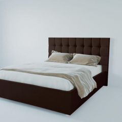 Кровать Венеция без основания 800 (экокожа коричневая) в Нижнем Тагиле - nizhniy-tagil.mebel24.online | фото 1