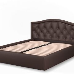 Кровать Стелла 1200 + Основание (Лесмо brown) коричневый в Нижнем Тагиле - nizhniy-tagil.mebel24.online | фото 3