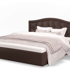 Кровать Стелла 1400*2000 + ПМ (Лесмо brown) коричневый в Нижнем Тагиле - nizhniy-tagil.mebel24.online | фото
