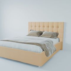 Кровать Венеция с ПМ 1600 (экокожа бежевая) в Нижнем Тагиле - nizhniy-tagil.mebel24.online | фото 2