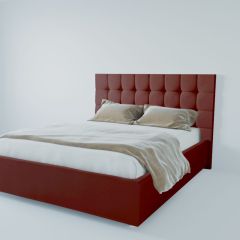 Кровать Венеция с ПМ 1600 (велюр бордо) в Нижнем Тагиле - nizhniy-tagil.mebel24.online | фото 2