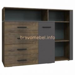 КУБА Спальный гарнитур (модульный) в Нижнем Тагиле - nizhniy-tagil.mebel24.online | фото 3