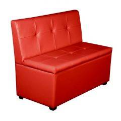 Кухонный диван Уют-1 (1000) Красный в Нижнем Тагиле - nizhniy-tagil.mebel24.online | фото
