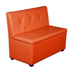 Кухонный диван Уют-1.2 (1200) Оранжевый в Нижнем Тагиле - nizhniy-tagil.mebel24.online | фото 1