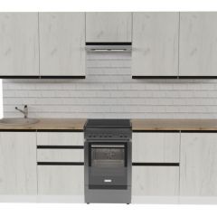 Кухонный гарнитур Амели мега 2500 мм в Нижнем Тагиле - nizhniy-tagil.mebel24.online | фото 3